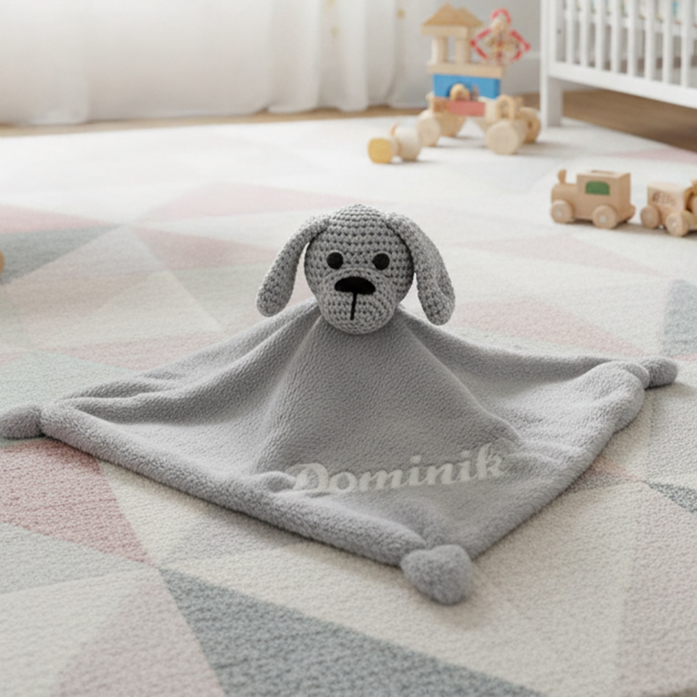 Halványszürke szundikendő fiúknak