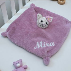 Púderrózsaszín szundikendő