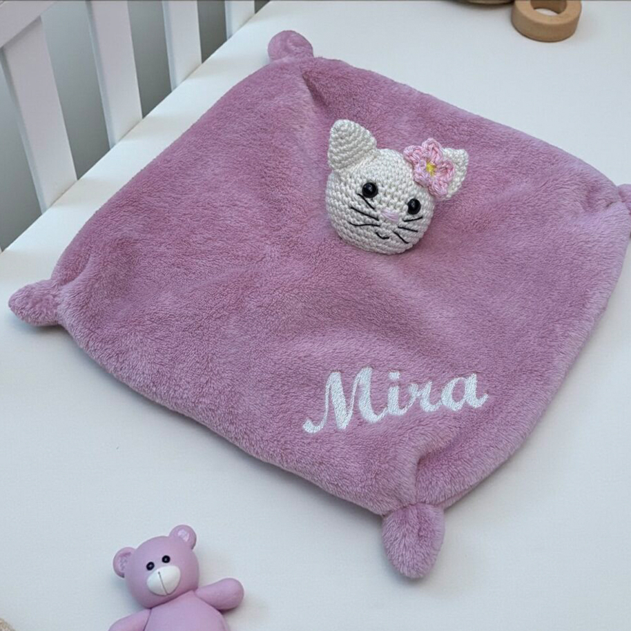 Púderrózsaszín szundikendő