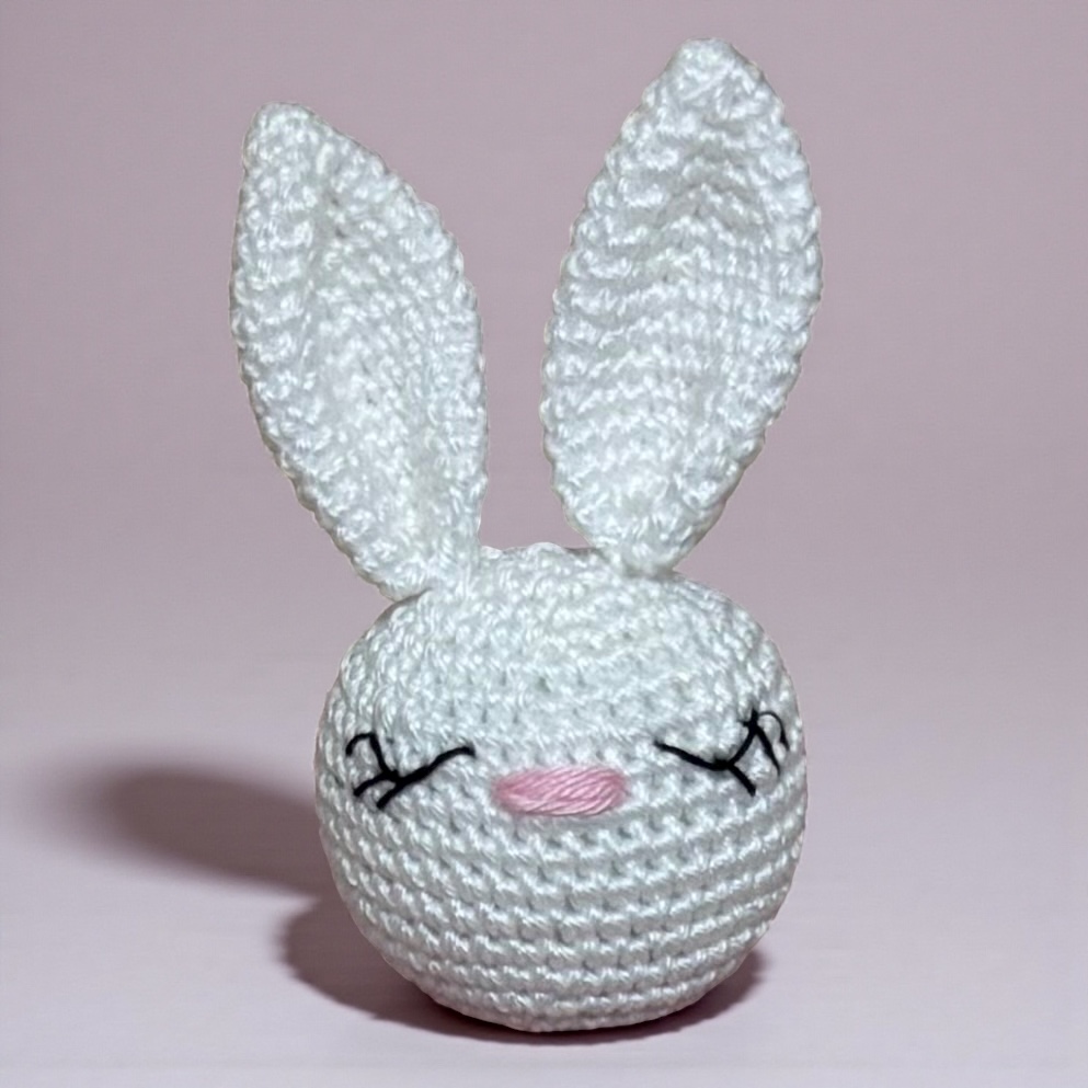 Törtfehér szundikendő hímzett névvel kislányoknak - Image 2