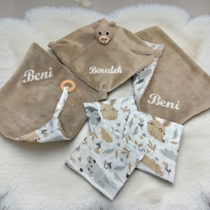 Mogyoróbarna macis szett kisfiúknak