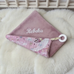 Púderrózsaszín rágókás nyunyóka lányoknak